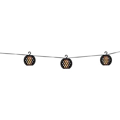 Solární LED řetěz Grundig - 8 LED s efektem plamene - 12 lumen - 2m Solární LED řetěz Grundig - 8 LED s efektem plamene - 12 lumen - 2m