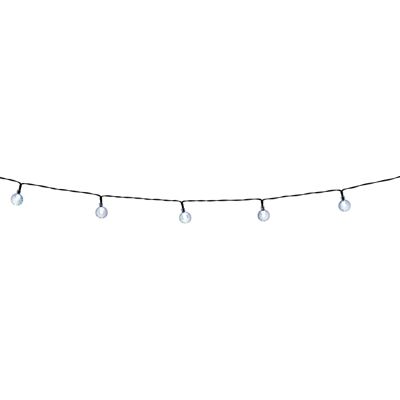 Grundig Solarlichterkette - 9,35 m - 50 LEDs - Warmweiß - 8 Modi - Schwarz Grundig Solarlichterkette - 9,35 m - 50 LEDs - Warmweiß - 8 Modi - Schwarz