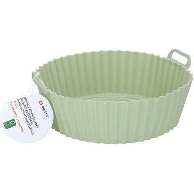 Alpina Siliconen Vorm voor Airfryer 23cm - Non-stick, Hittebestendig, Ergonomische Handgrepen Alpina Siliconen Vorm voor Airfryer 23cm - Non-stick, Hittebestendig, Ergonomische Handgrepen