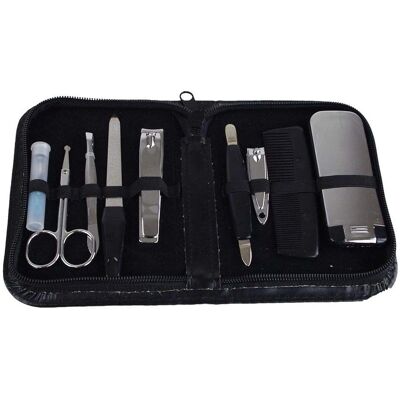 Set di manicure Northix - 10 pezzi - Per viaggio e casa Set di manicure Northix - 10 pezzi - Per viaggio e casa