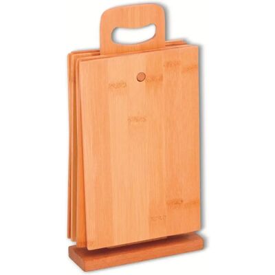 Bakaji Bamboo 7-Piece Cutting Board Set - Eco-Friendly Bakaji Bamboo 7-Piece Cutting Board Set - Eco-Friendly