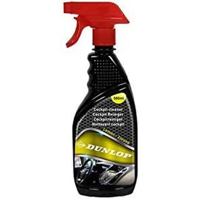 Dunlop Citroen 500ml Zwart Nettoyant Tableau de Bord - Cockpit - Publicité Dunlop Citroen 500ml Zwart Nettoyant Tableau de Bord - Cockpit - Publicité