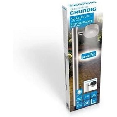 Zahradní osvětlení Grundig - LED solární reflektor - Stříbrný - Zahradní osvětlení Zahradní osvětlení Grundig - LED solární reflektor - Stříbrný - Zahradní osvětlení