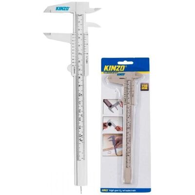 Kinzo 150mm Messschieber - Außen-, Innen-, Schritt- & Tiefenmaß Kinzo 150mm Messschieber - Außen-, Innen-, Schritt- & Tiefenmaß