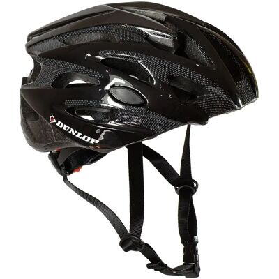 Kask rowerowy Dunlop - 58-61cm, Czarny, Lekki, Wentylowany Kask rowerowy Dunlop - 58-61cm, Czarny, Lekki, Wentylowany