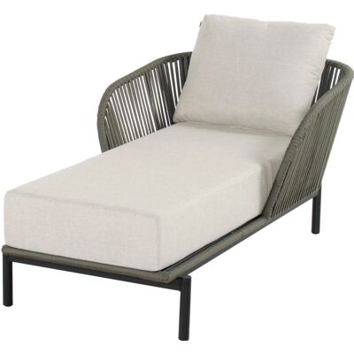 Hartman - Arezzo Loungeliege - Aluminium/Seil - 163 cm - Lounger Hartman - Arezzo Loungeliege - Aluminium/Seil - 163 cm - Lounger