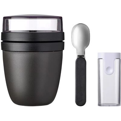Mepal - Ellipse - Schwarz - 700 ml - Lunchpot Mepal - Ellipse - Schwarz - 700 ml - Lunchpot