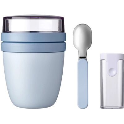 Mepal - Ellipse - Blau - Faltbarer Löffel - Lunchpot Set Mepal - Ellipse - Blau - Faltbarer Löffel - Lunchpot Set