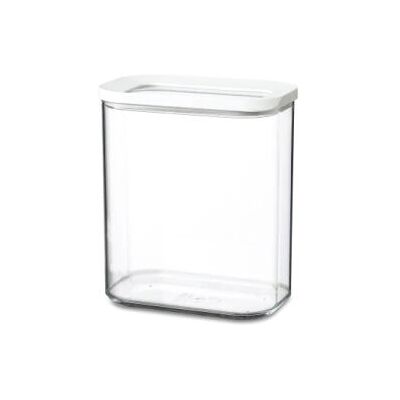 Rosti Mepal Modula Tárolóedény - 1.5L - Téglalap alakú, Fehér Rosti Mepal Modula Tárolóedény - 1.5L - Téglalap alakú, Fehér