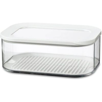 Rosti Mepal 106934030600 Voedselopslagcontainer - Rechthoekige Doos 2L Wit Rosti Mepal 106934030600 Voedselopslagcontainer - Rechthoekige Doos 2L Wit