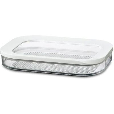 Rosti Mepal 106937030600 Lebensmittelbehälter - Weiß, Transparent - 0,55 L - Rechteckige Box Rosti Mepal 106937030600 Lebensmittelbehälter - Weiß, Transparent - 0,55 L - Rechteckige Box