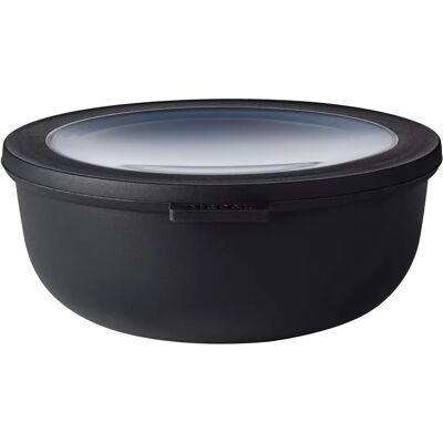 Mepal Nordic Black Cirqula 1250ml Bol de Rangement Alimentaire - Conteneur Polyvalent Mepal Nordic Black Cirqula 1250ml Bol de Rangement Alimentaire - Conteneur Polyvalent