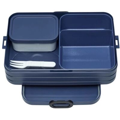 Rosti Mepal Denim Nordycki Niebieski Duży Pudełko na Lunch - Lunch Box Rosti Mepal Denim Nordycki Niebieski Duży Pudełko na Lunch - Lunch Box
