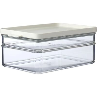 Boîte de rangement Mepal Omnia - Empilable, Hermétique, Blanche Boîte de rangement Mepal Omnia - Empilable, Hermétique, Blanche