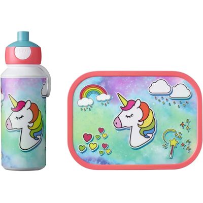 Mepal Unicorn Kinder Lunch-Set - Lunchbox & Flasche Mepal Unicorn Kinder Lunch-Set - Lunchbox & Flasche