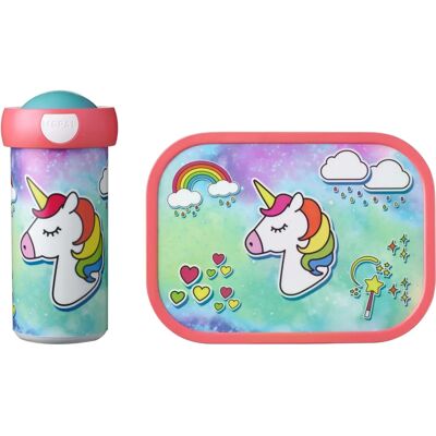 Mepal Lunch-Set - Robustes, BPA-freies, Kinder-Getränkebecher & Brotdose Mepal Lunch-Set - Robustes, BPA-freies, Kinder-Getränkebecher & Brotdose