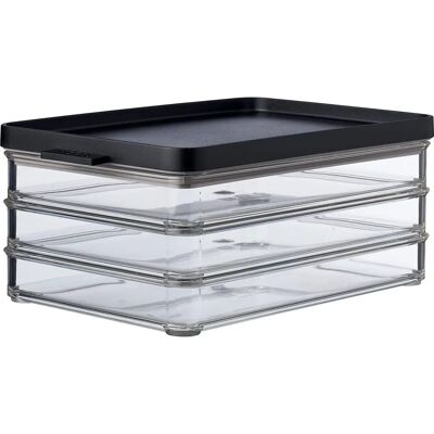Mepal Mepal Omnia Conteneur Alimentaire - Nordic Black - 1.5L Mepal Mepal Omnia Conteneur Alimentaire - Nordic Black - 1.5L