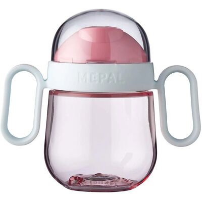 Gobelet d'entraînement Mio Pink Mepal - 200ml, Poignées, Sans Spill - Publicité Gobelet d'entraînement Mio Pink Mepal - 200ml, Poignées, Sans Spill - Publicité