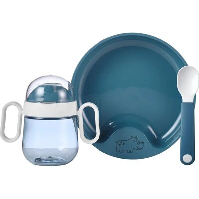 Zestaw obiadowy dla niemowląt Mepal Deep Blue - Bez BPA, Antypoślizgowy, 6+ miesięcy Zestaw obiadowy dla niemowląt Mepal Deep Blue - Bez BPA, Antypoślizgowy, 6+ miesięcy