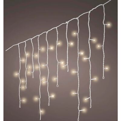 Kaemingk Ciepłe Białe LED Sople 750cm - LED Sople Kaemingk Ciepłe Białe LED Sople 750cm - LED Sople