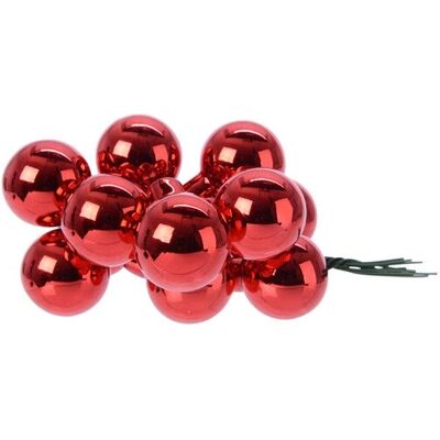 Kaemingk - 710417 - Rot - Glas - Weihnachtskugel Kaemingk - 710417 - Rot - Glas - Weihnachtskugel