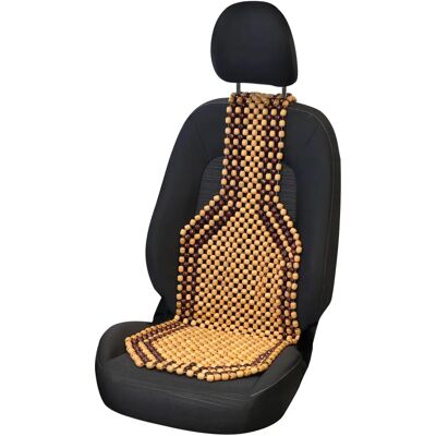 Carpoint Wooden Bead Car Seat Protector - Car Seat Protector Carpoint Wooden Bead Car Seat Protector - Car Seat Protector