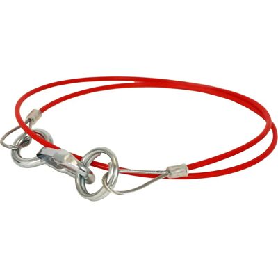 Carpoint Sicherheitsbremskabel - 110 cm - Rot - Anhängerbremse Carpoint Sicherheitsbremskabel - 110 cm - Rot - Anhängerbremse