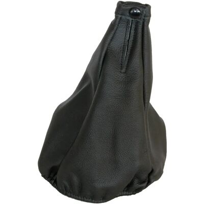 Carpoint Universell Lærgearknappdeksel - 23cm - Svart Carpoint Universell Lærgearknappdeksel - 23cm - Svart