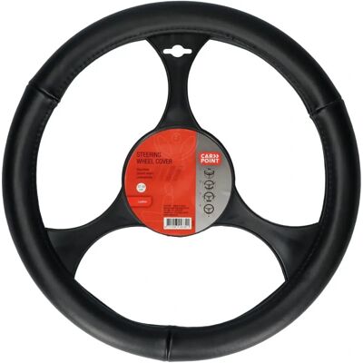 Capa de Volante em Couro Carpoint 37-39cm - Universal Capa de Volante em Couro Carpoint 37-39cm - Universal