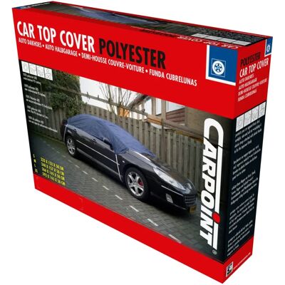 Carpoint Car Cover S Blue - Weatherproof Polyester Carpoint Car Cover S Blue - Weatherproof Polyester