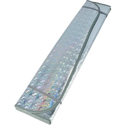 Carpoint Hopea auringonsuojain - 145x70 cm - Auringonsuoja auto, pakettiauto Carpoint Hopea auringonsuojain - 145x70 cm - Auringonsuoja auto, pakettiauto