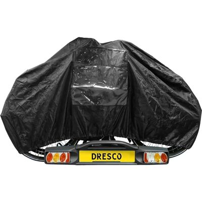 Dresco Fietsbeschermer voor 2 fietsen - Beschermhoes van polyester Dresco Fietsbeschermer voor 2 fietsen - Beschermhoes van polyester