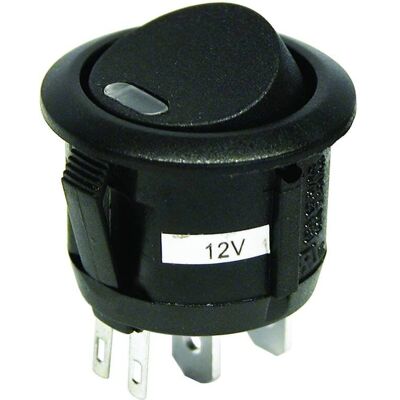Carpoint Black 12V 20A Switch - Camper Boat Carpoint Black 12V 20A Switch - Camper Boat