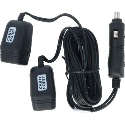 CARPOINT 0523485 Bilstrømsfordeler - Sigarettenner med sikring CARPOINT 0523485 Bilstrømsfordeler - Sigarettenner med sikring
