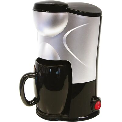 Carpoint Just 4 You - Gray and Black - Filter Coffee Maker Carpoint Just 4 You - Gray and Black - Filter Coffee Maker