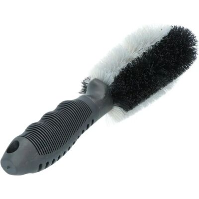 Brosse Protecton pour roues - Noire/Grise - 27cm - Pour tous types de roues Brosse Protecton pour roues - Noire/Grise - 27cm - Pour tous types de roues
