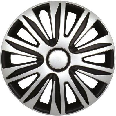 Gorecki - 2211192 - 15in - Black-Silver - Hubcap Gorecki - 2211192 - 15in - Black-Silver - Hubcap
