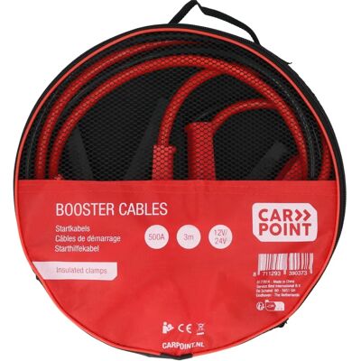 Cavi di avviamento Carpoint 500A 3,5m - Cavi di avviamento Cavi di avviamento Carpoint 500A 3,5m - Cavi di avviamento