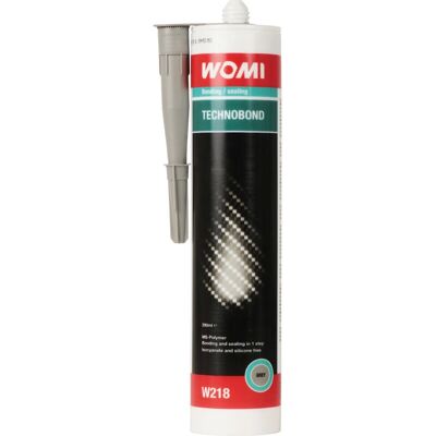 Womi W218 Technobond Gris Sellador Resistente a UV - Sellador Womi W218 Technobond Gris Sellador Resistente a UV - Sellador