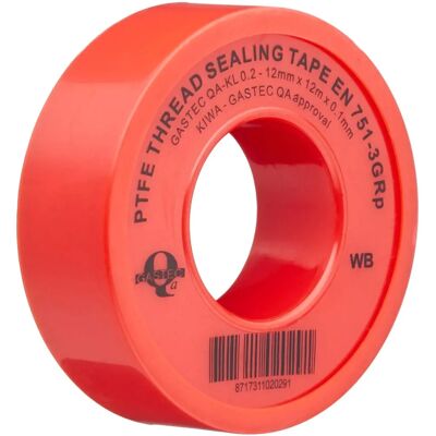 Womi W405 - Cinta PTFE Gastec - 12M x 12MM - 10 Rollos Womi W405 - Cinta PTFE Gastec - 12M x 12MM - 10 Rollos