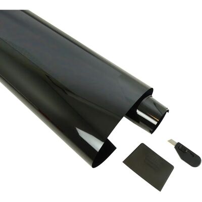 Pellicola Limoblack di Carpoint - Resistente ai graffi, protezione UV, 3% trasmissione luminosa Pellicola Limoblack di Carpoint - Resistente ai graffi, protezione UV, 3% trasmissione luminosa