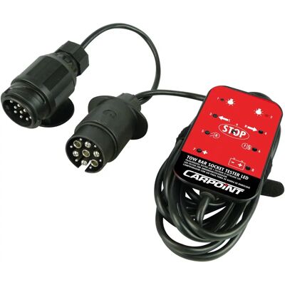 CarPointer Testare för 7/13-poliga sladduttag - LED, 7/13-pins, 12V CarPointer Testare för 7/13-poliga sladduttag - LED, 7/13-pins, 12V