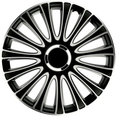 Gorecki - 2211197 - 16 Zoll - Schwarz/Silber - Hubcap Set Gorecki - 2211197 - 16 Zoll - Schwarz/Silber - Hubcap Set