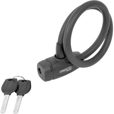 Dresco 5250209 Fiets Slot - 60cm, 12mm, Zwart Dresco 5250209 Fiets Slot - 60cm, 12mm, Zwart