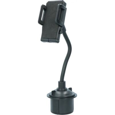 Supporto Smartphone Carpoint per Portabicchieri - Regolabile & Rotante 360° Supporto Smartphone Carpoint per Portabicchieri - Regolabile & Rotante 360°