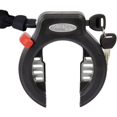 Dresco - 5250216 - 32 mm Ring lock - Zwart - Fietsslot Dresco - 5250216 - 32 mm Ring lock - Zwart - Fietsslot