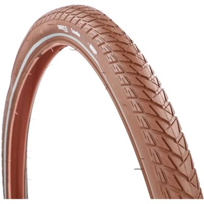 Dresco Fietsband - Bruin, 28x1.75, Punctuurbestendig - Fietsband Dresco Fietsband - Bruin, 28x1.75, Punctuurbestendig - Fietsband