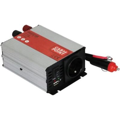 Carpoint 0510360 Omformer - 150W, 12V til 230V, Sigarettenlighterkontakt Carpoint 0510360 Omformer - 150W, 12V til 230V, Sigarettenlighterkontakt