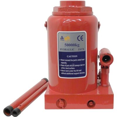 Cric hydraulique Carpoint - 50 000kg - Robuste, rempli d'huile, 285-465mm - Publicité Cric hydraulique Carpoint - 50 000kg - Robuste, rempli d'huile, 285-465mm - Publicité