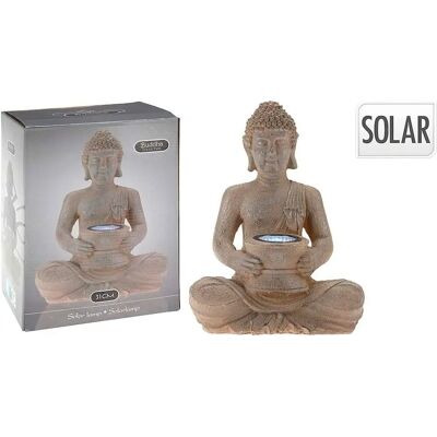 VidaXL ProGarden Kerti Buddha szobor napenerővel VidaXL ProGarden Kerti Buddha szobor napenerővel